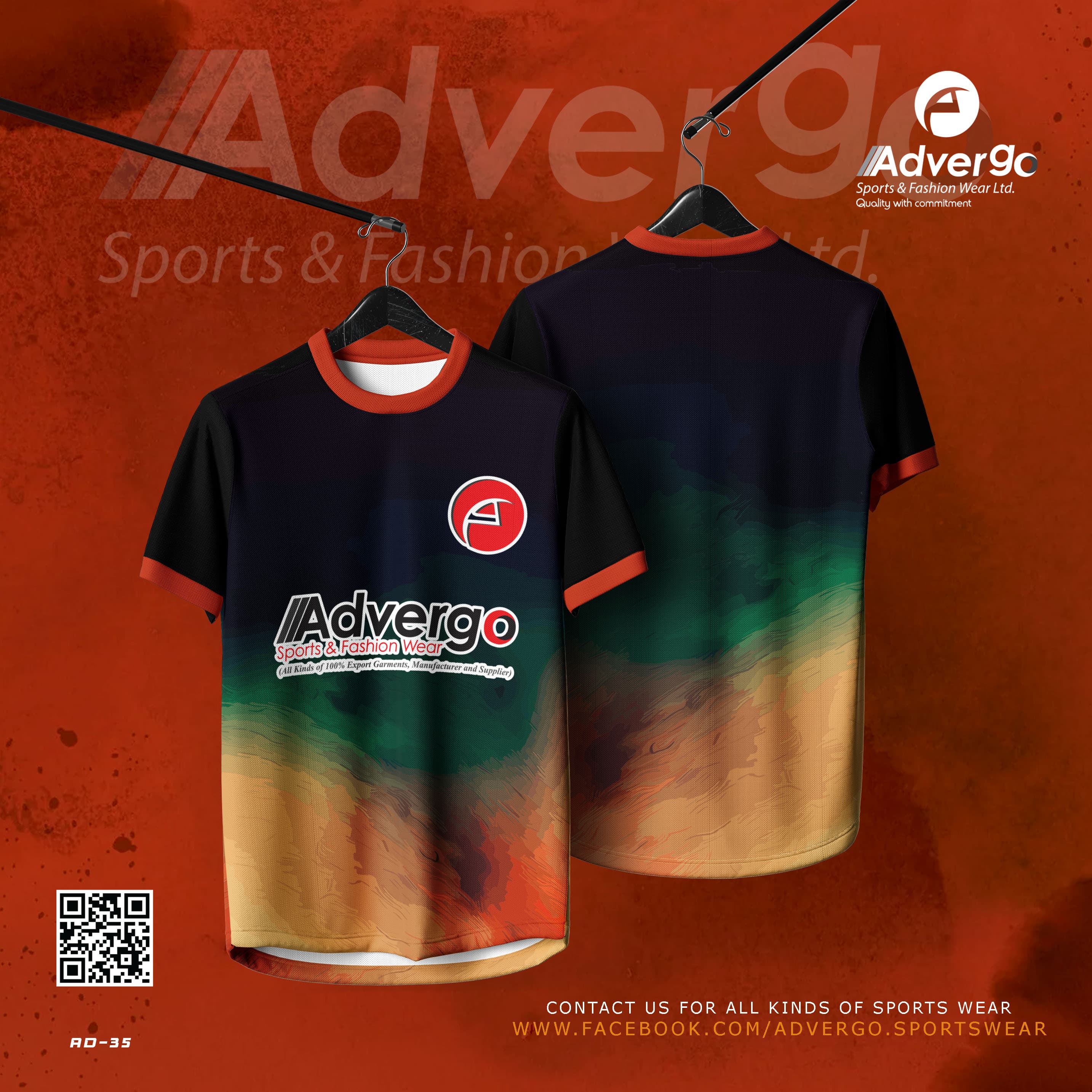 Round Neck Sublimation T-shirt