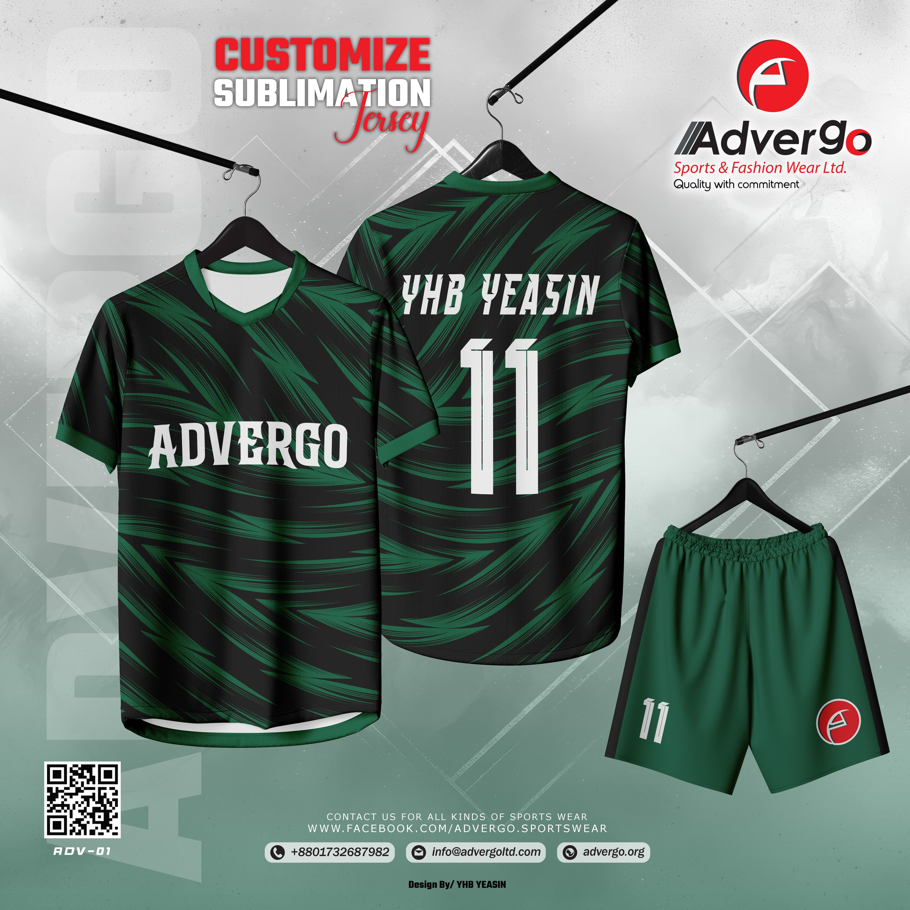 V-Neck Sublimation T-shirt