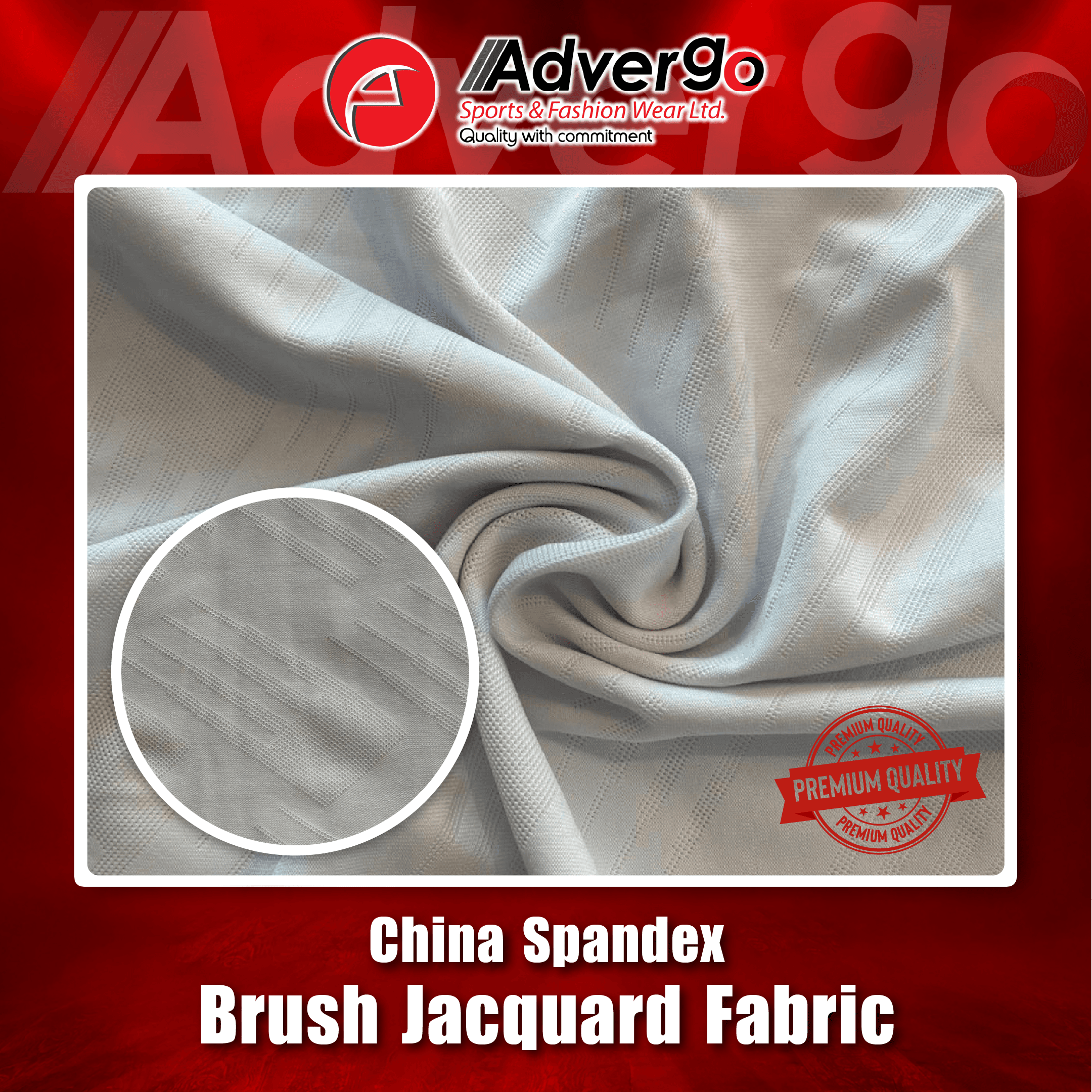Brush Jacquard Fabric