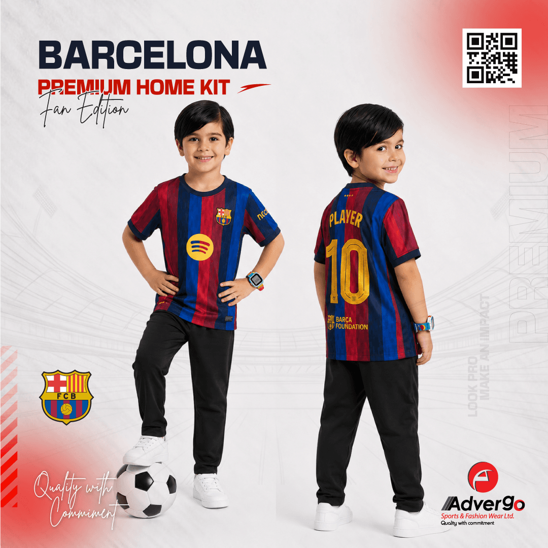 Barcelona 26/27 Home Jersey - Fan Edition