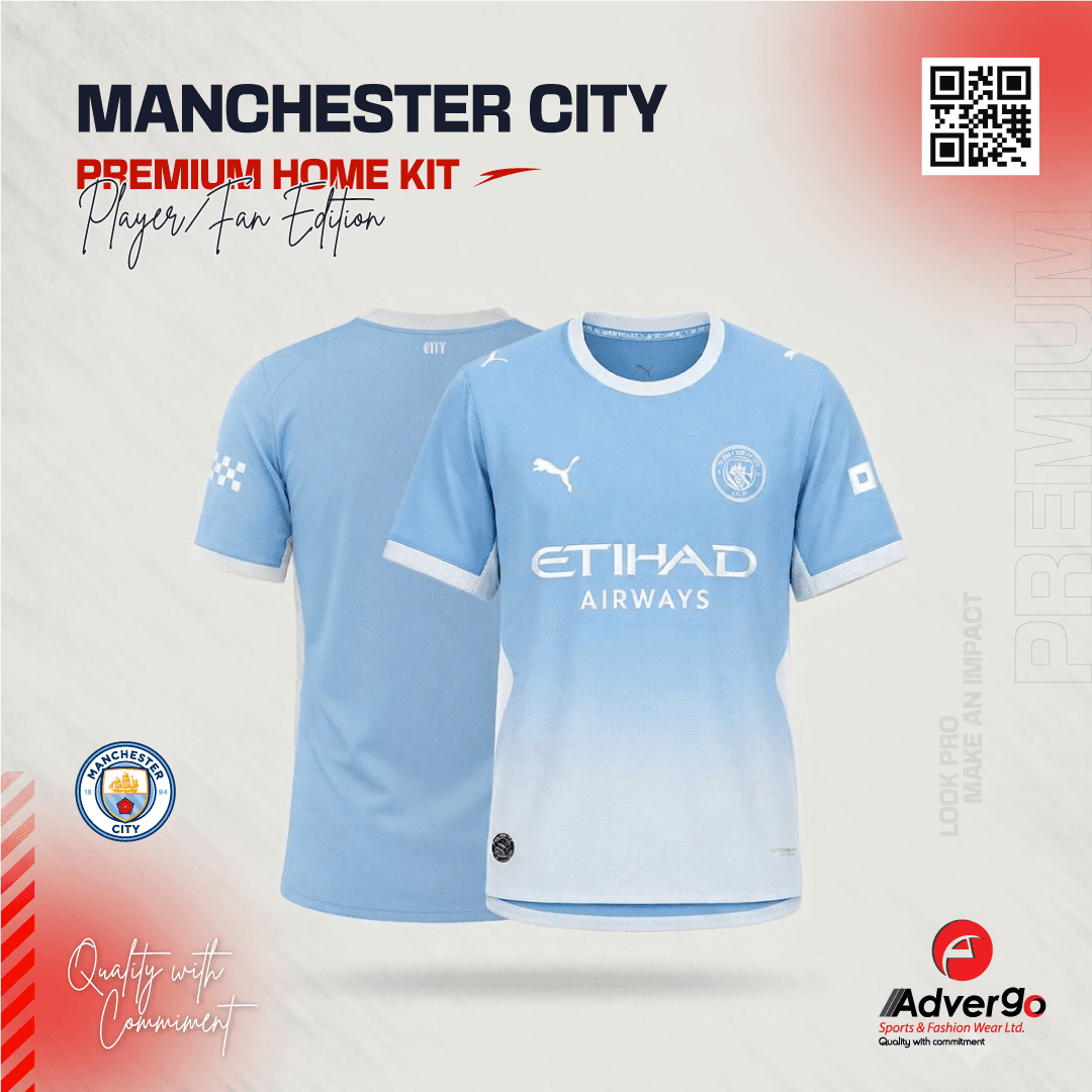 Manchester City 26/27 Home Jersey - Fan Edition